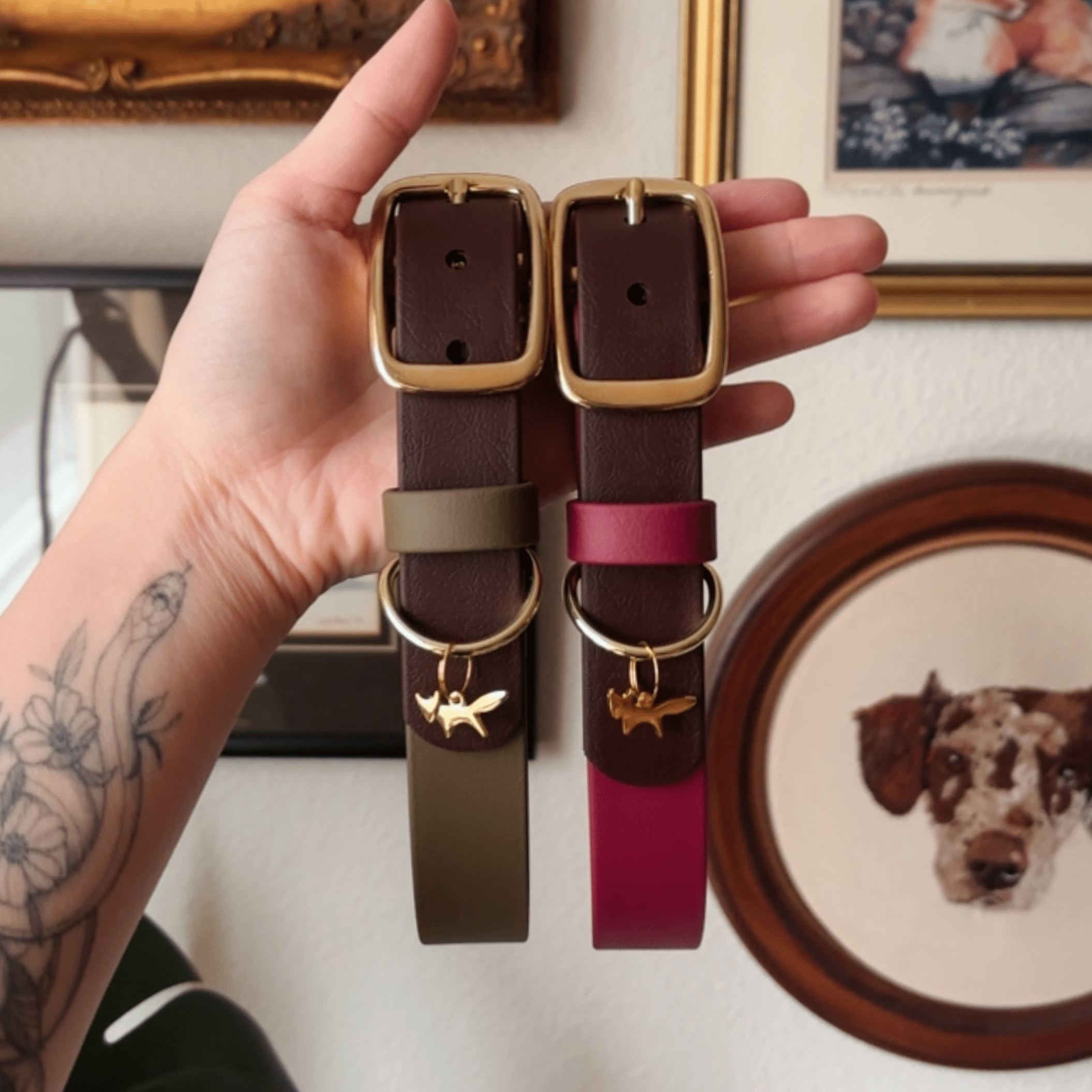 custom waterproof buckle collar - FoxMoth - Pet Collars & Harnesses