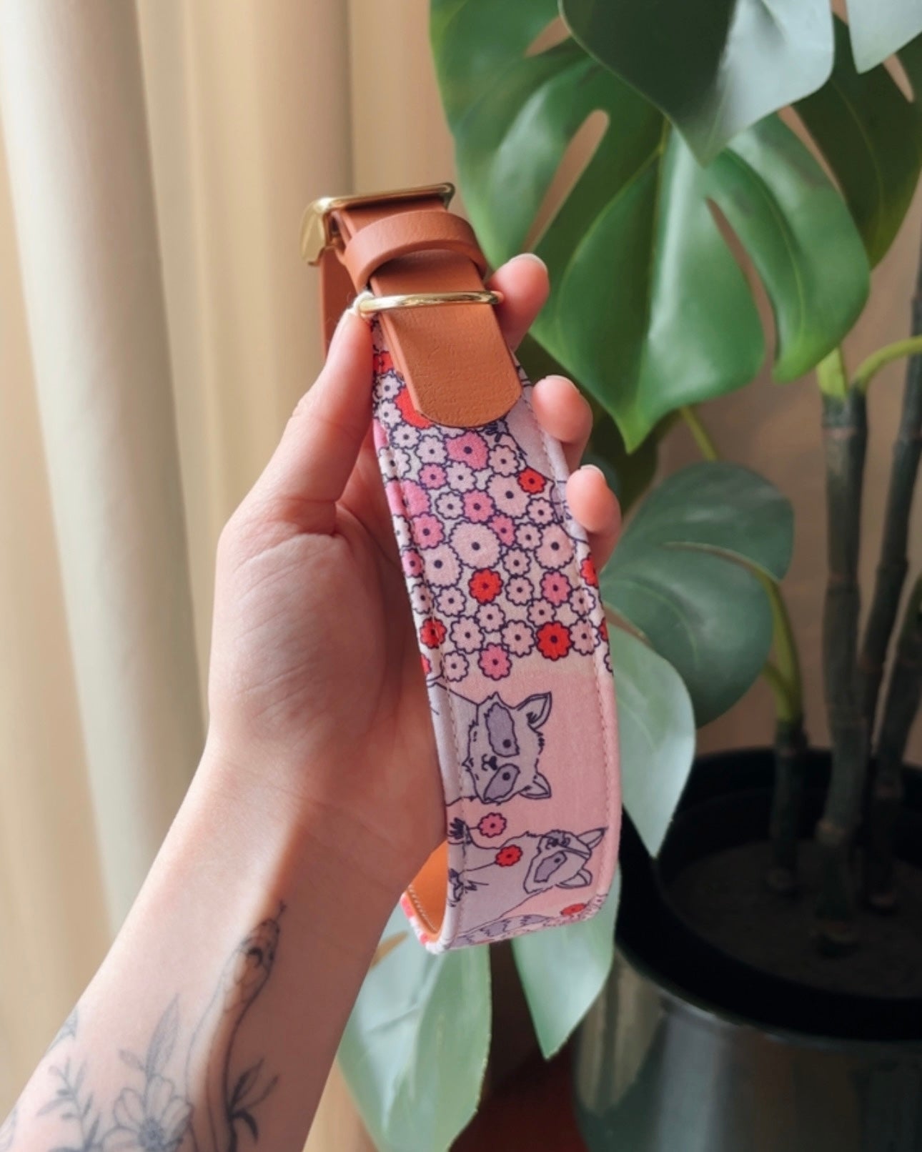 trash lovers collar - FoxMoth - Leather Dog Collar