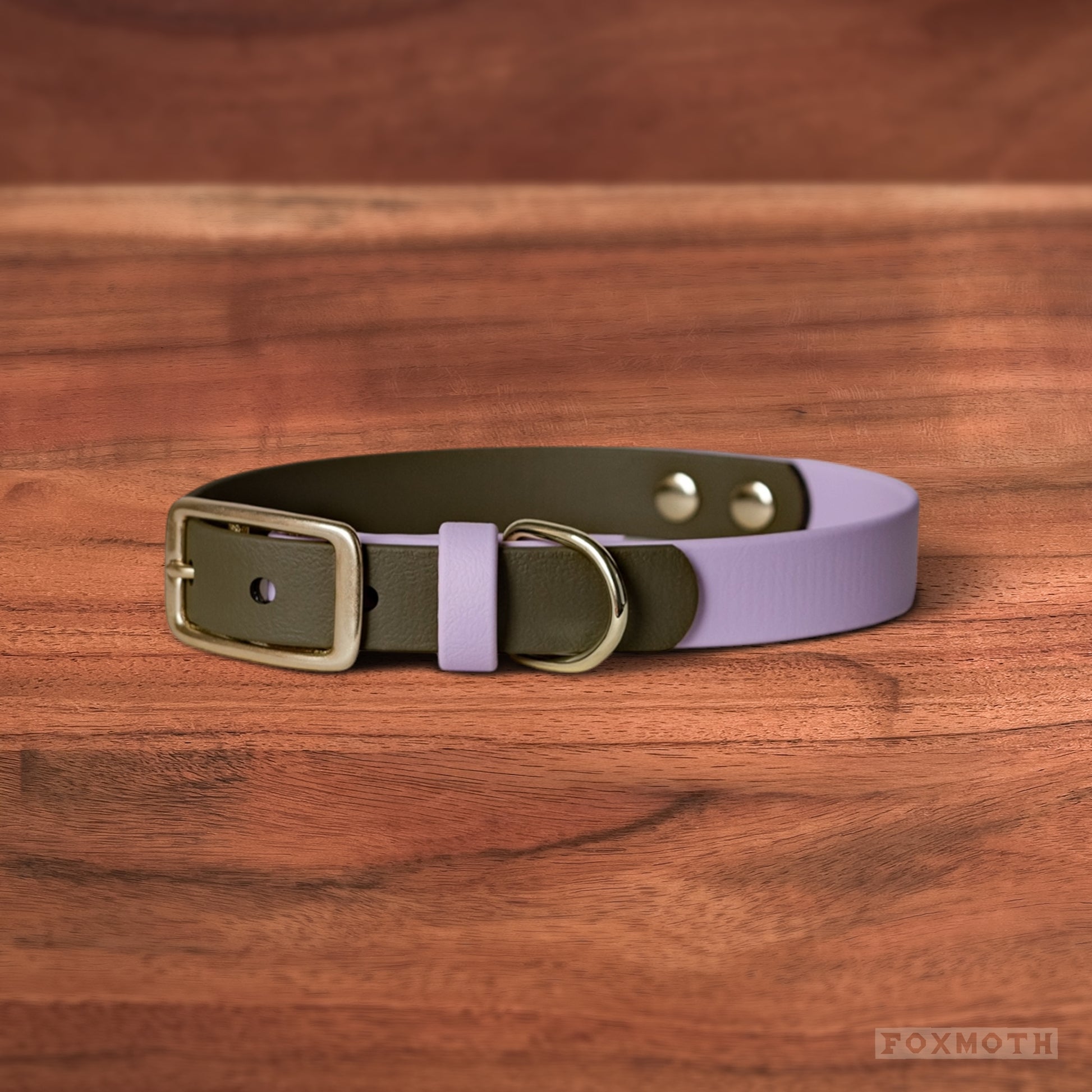 Lavender Buckle Collar - FoxMoth - Pet Collars & Harnesses