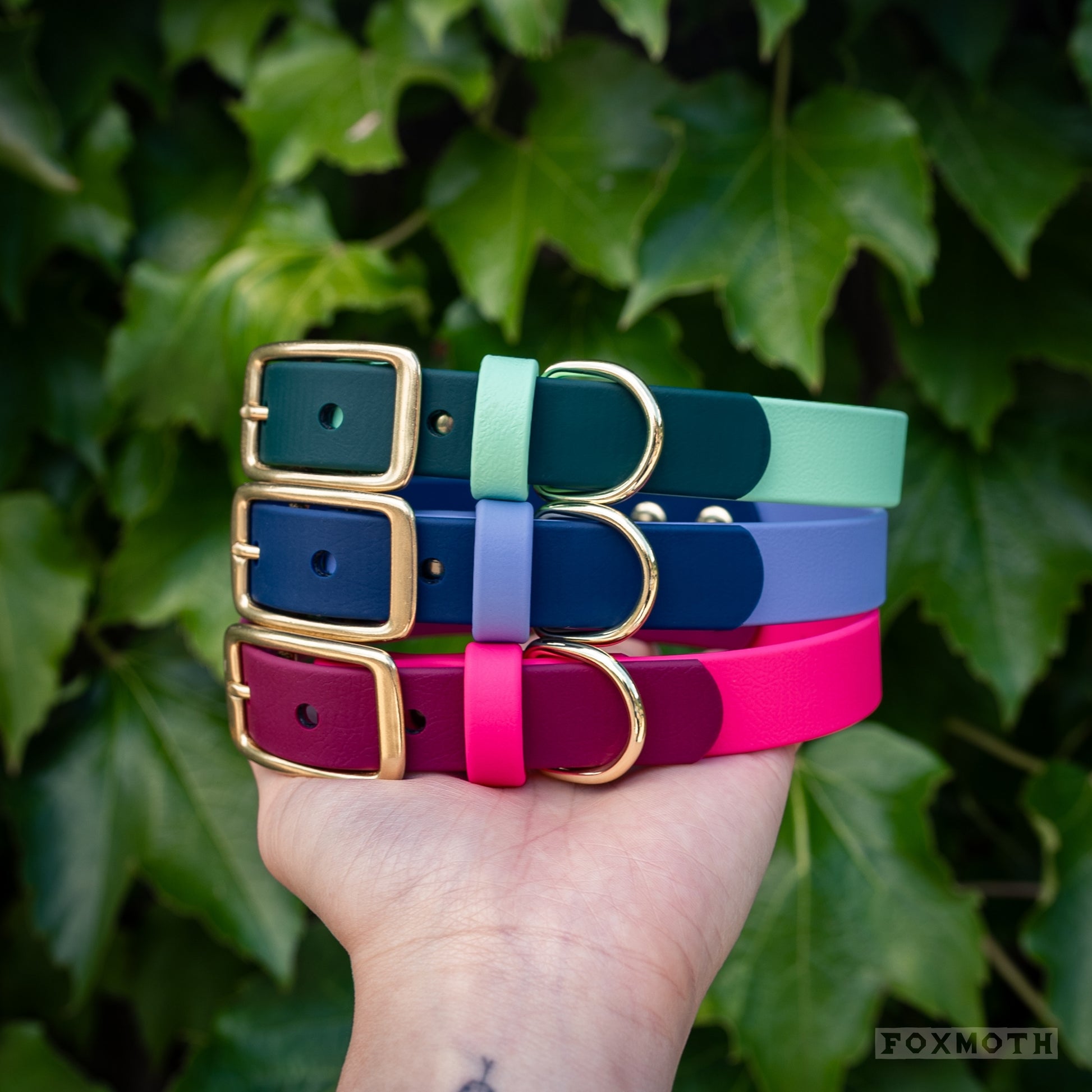 Peony Buckle Collar - FoxMoth - Pet Collars & Harnesses