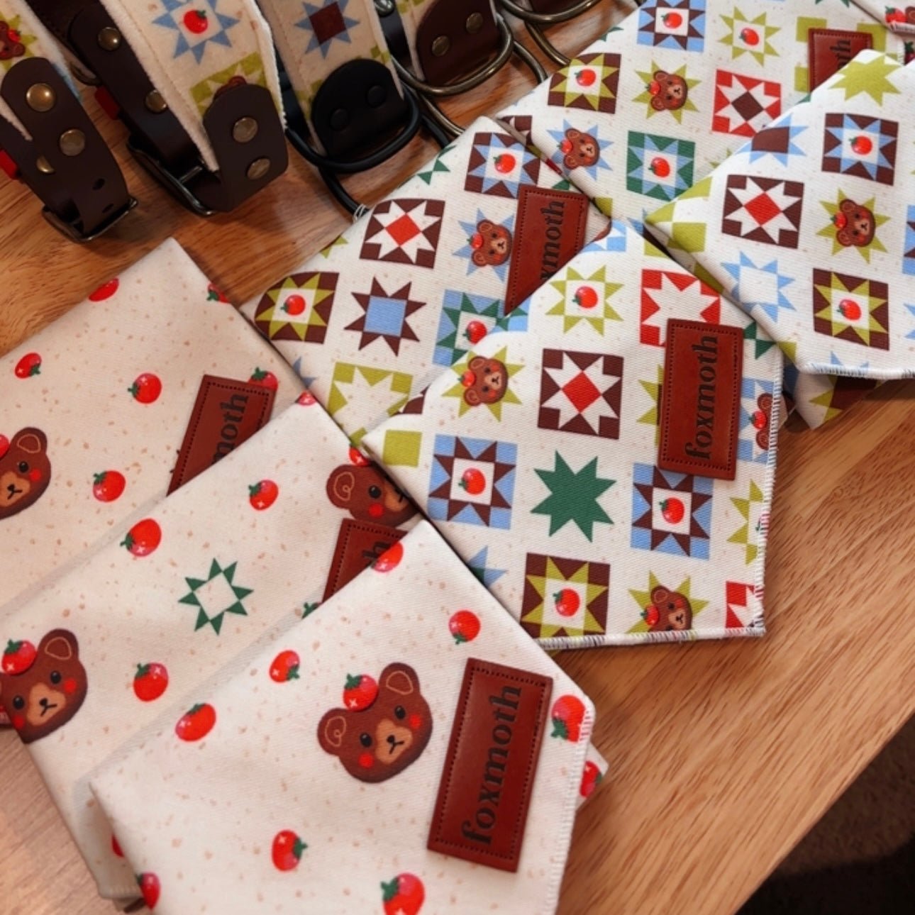 Tomato Bears Bandana - FoxMoth - Bandana