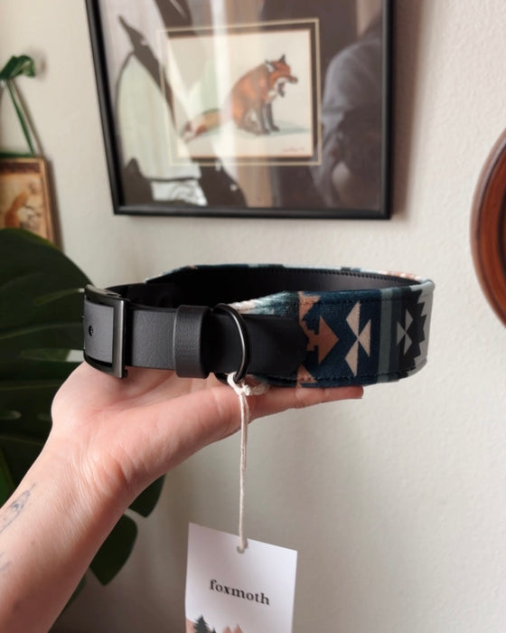 banff collar - FoxMoth - Leather Dog Collar