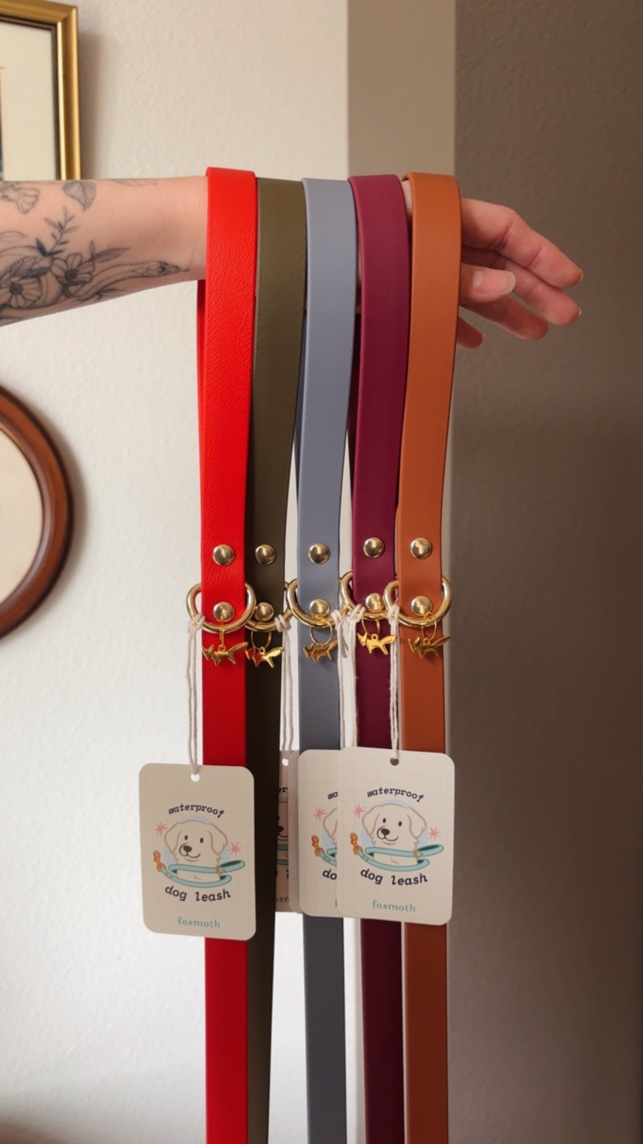 custom waterproof leash