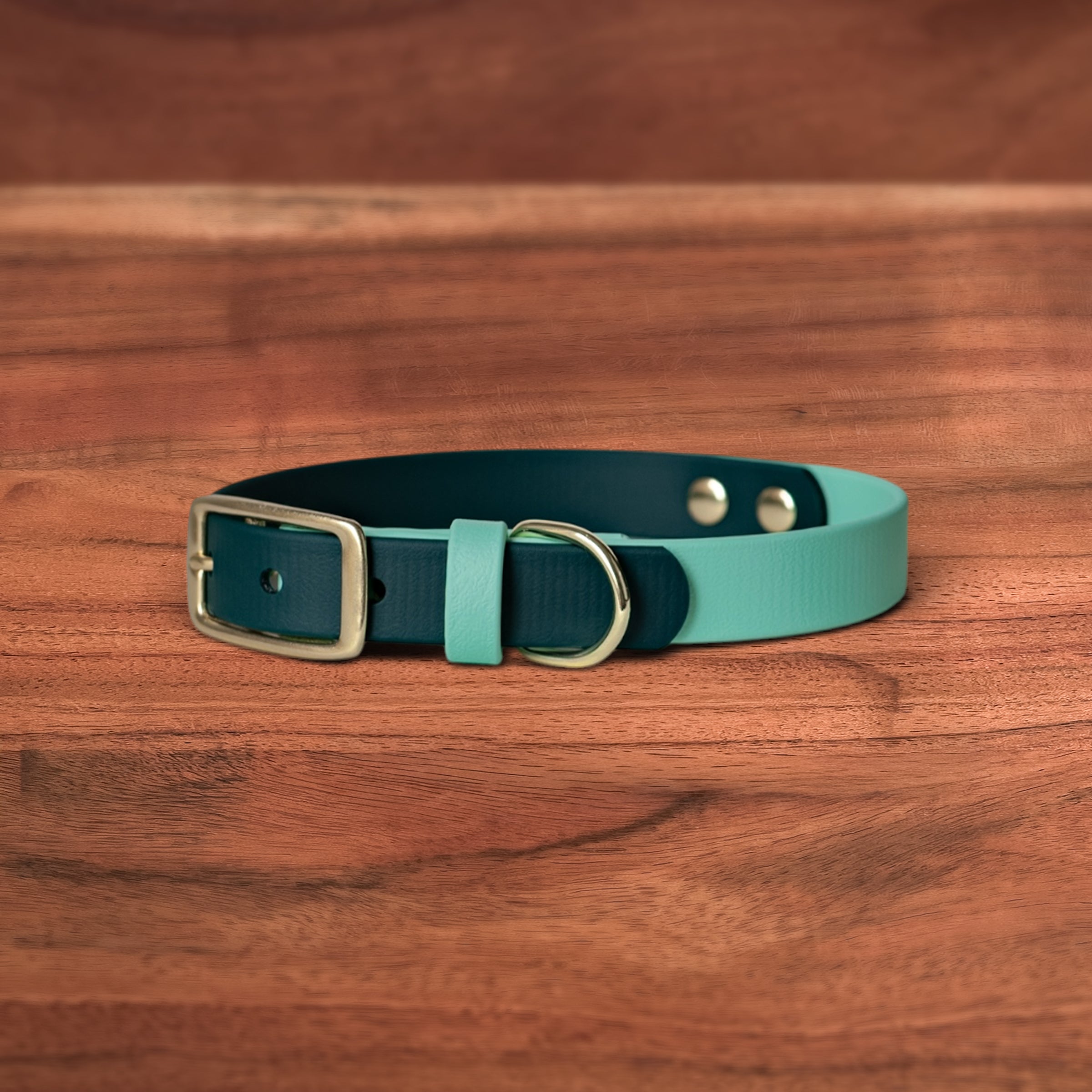 Breeze x Evergreen Buckle Collar - FoxMoth - Pet Collars & Harnesses