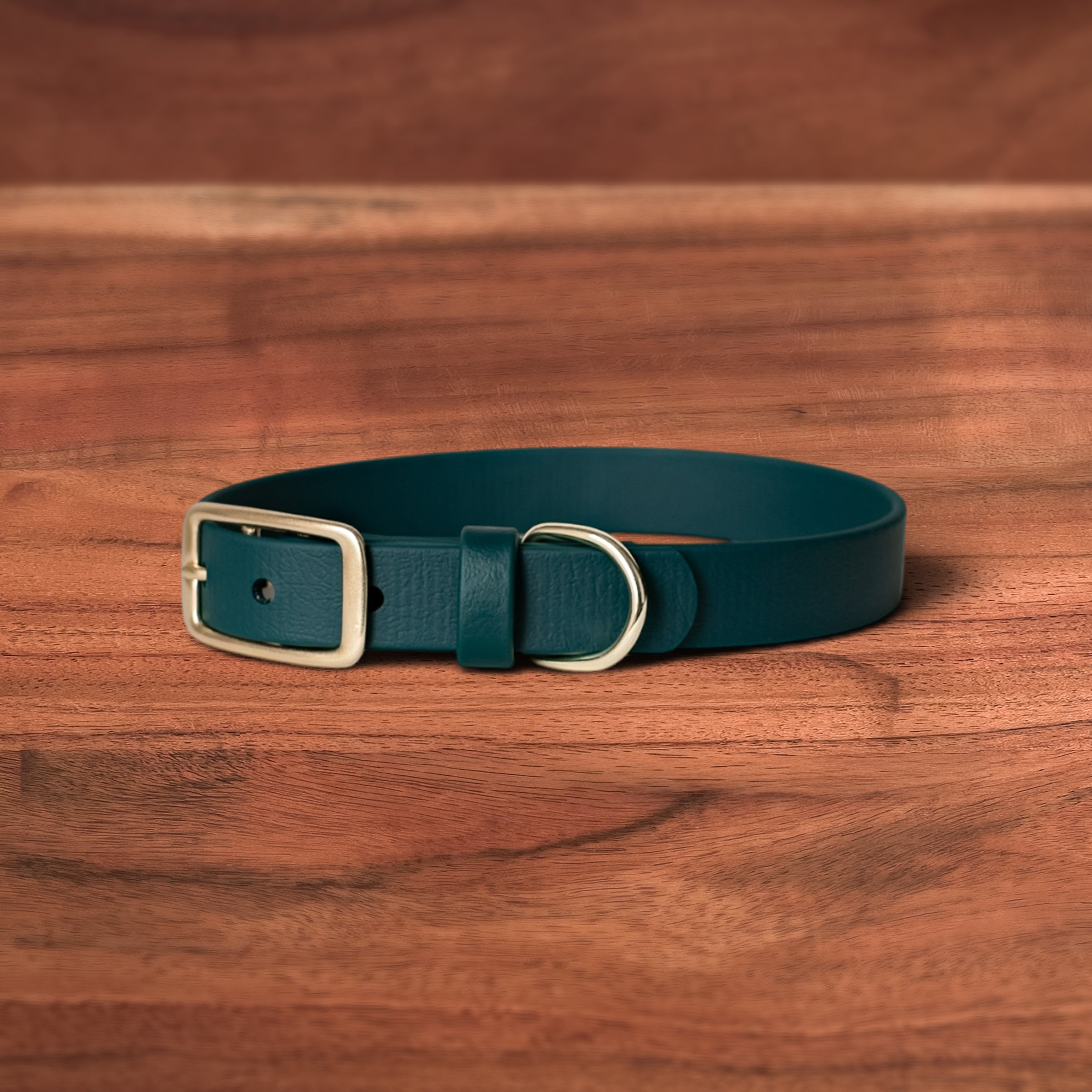 Evergreen Buckle Collar - FoxMoth - Pet Collars & Harnesses