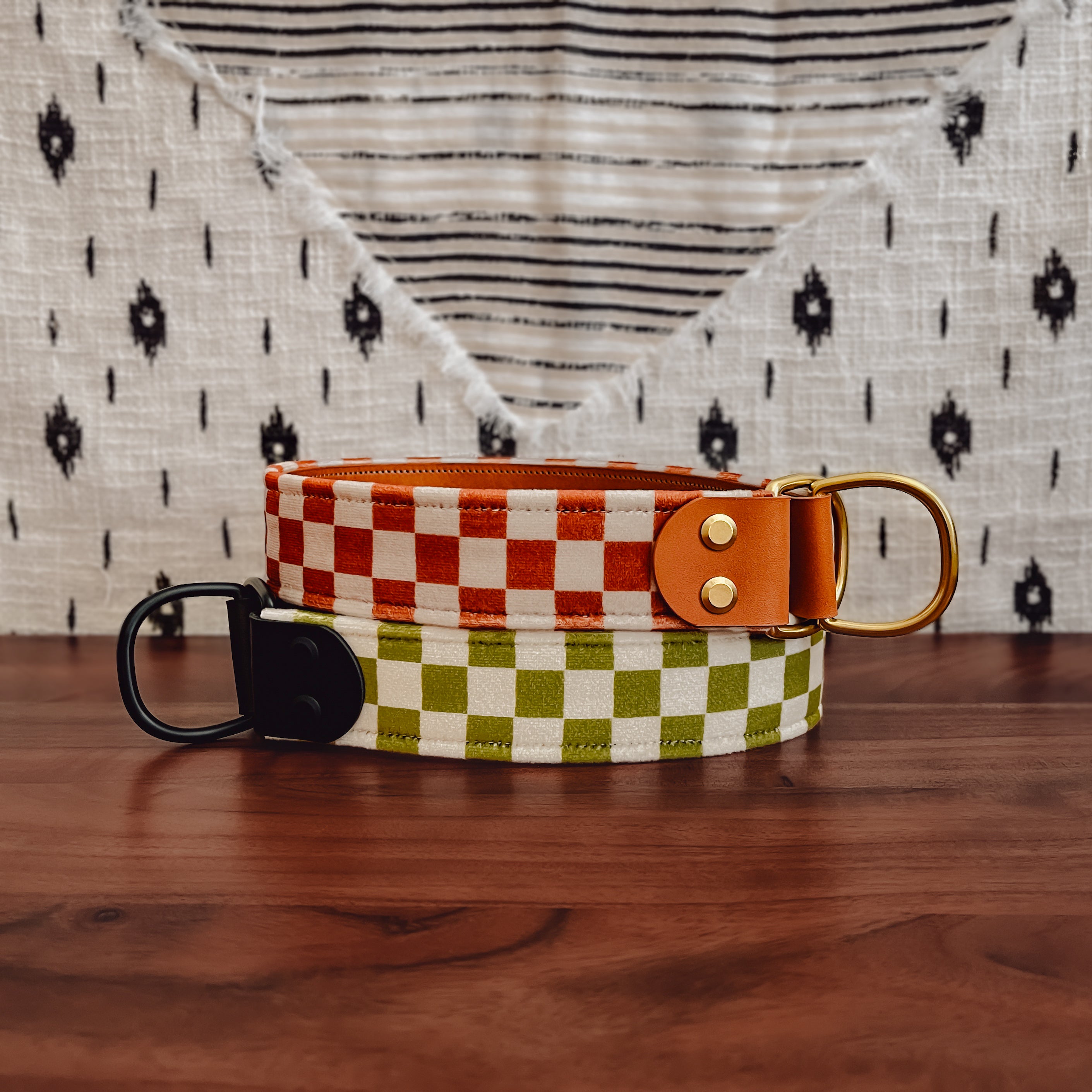 earth tone checkers