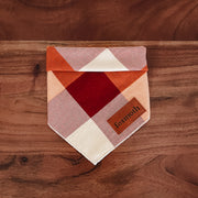 cinnamon spice plaid