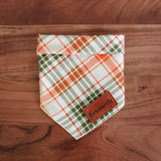 pumpkin & sage flannel