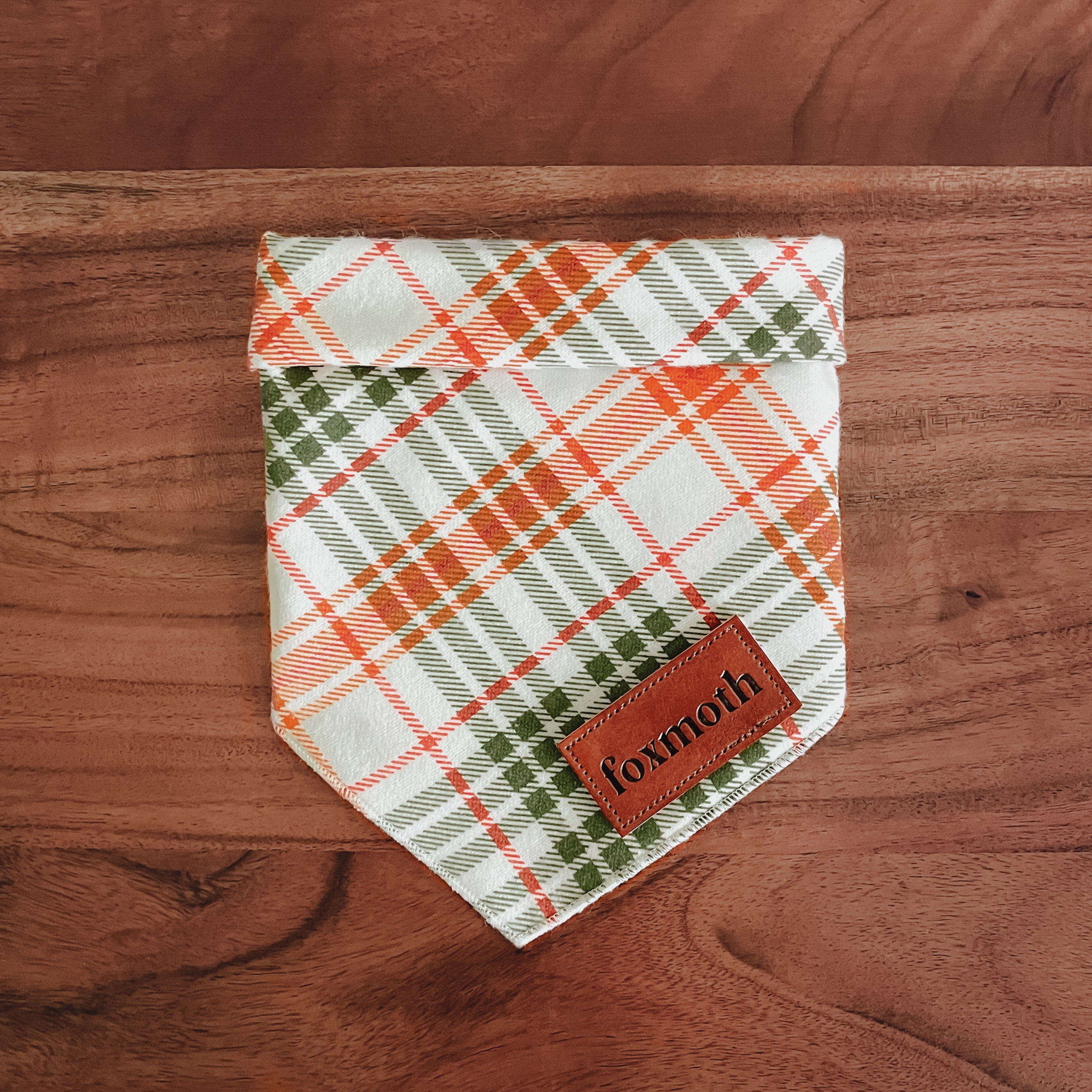 pumpkin & sage flannel
