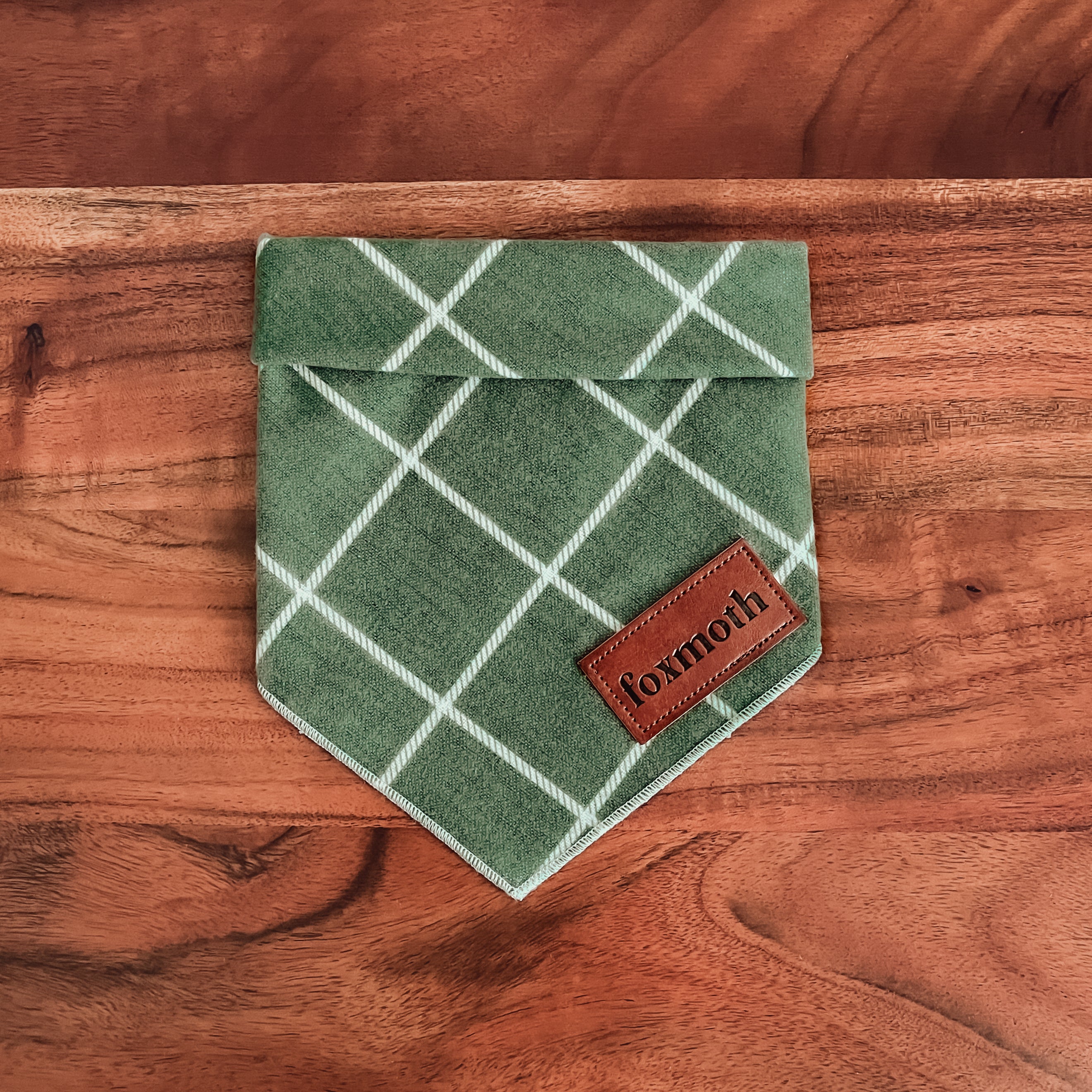 minimal sage flannel