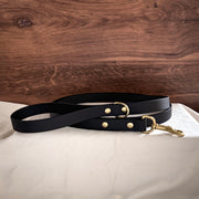 black leash