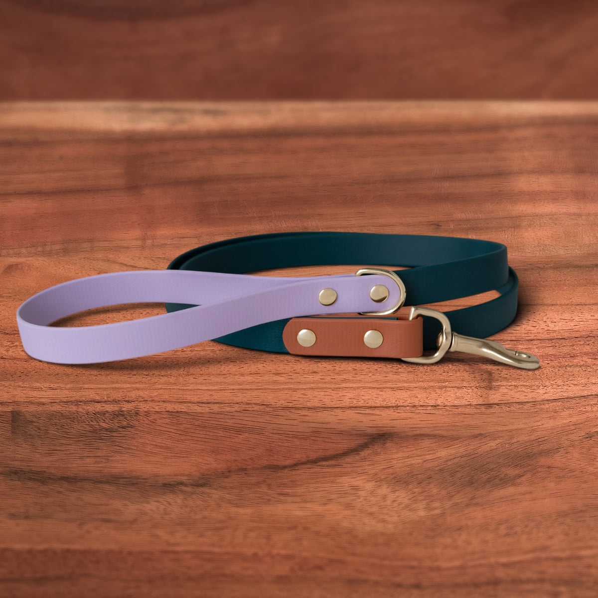 Lavender Spruce Leash - FoxMoth - Pet Collars & Harnesses