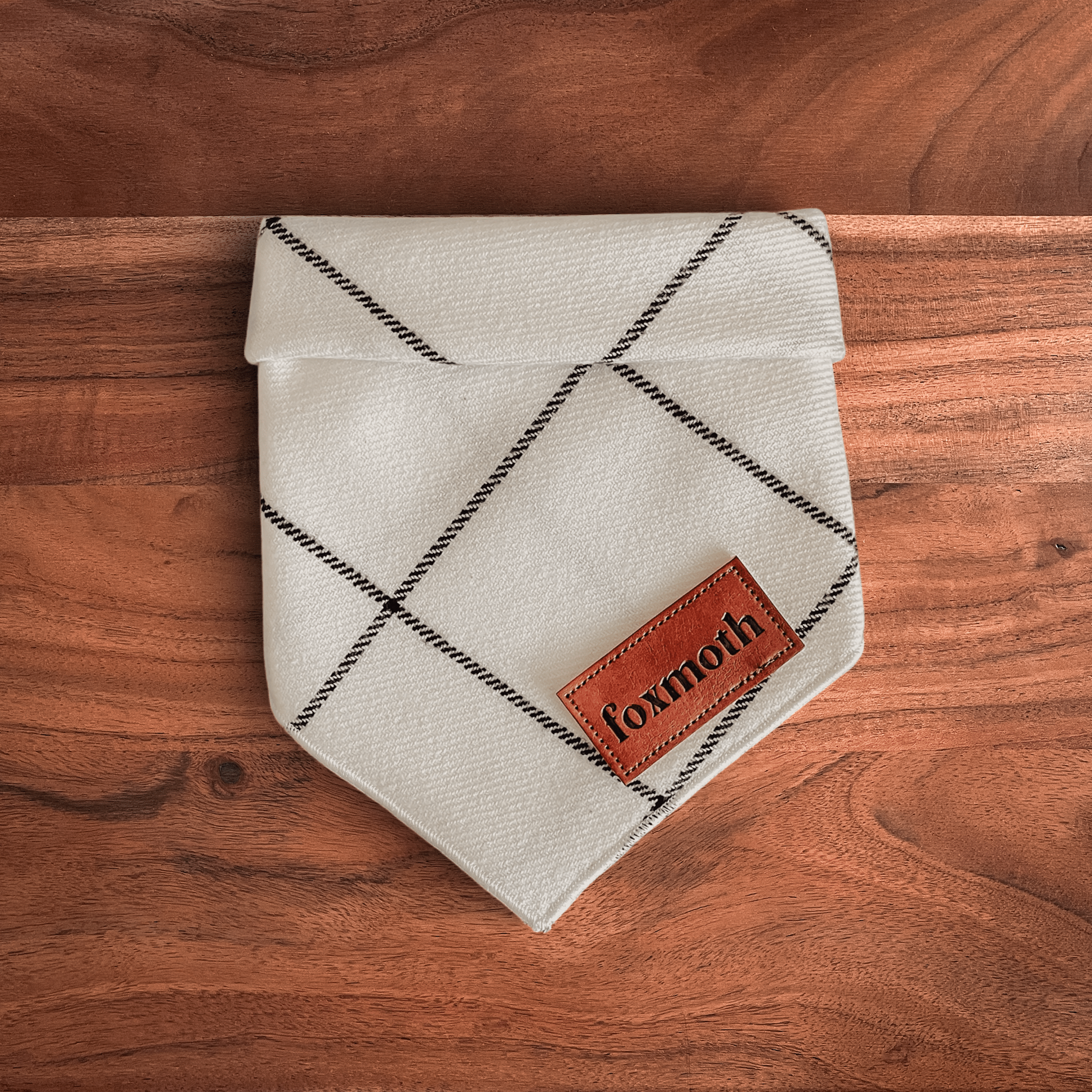 Minimal Flannel Bandana - FoxMoth - Bandana