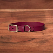 Merlot Buckle Collar - FoxMoth - Pet Collars & Harnesses