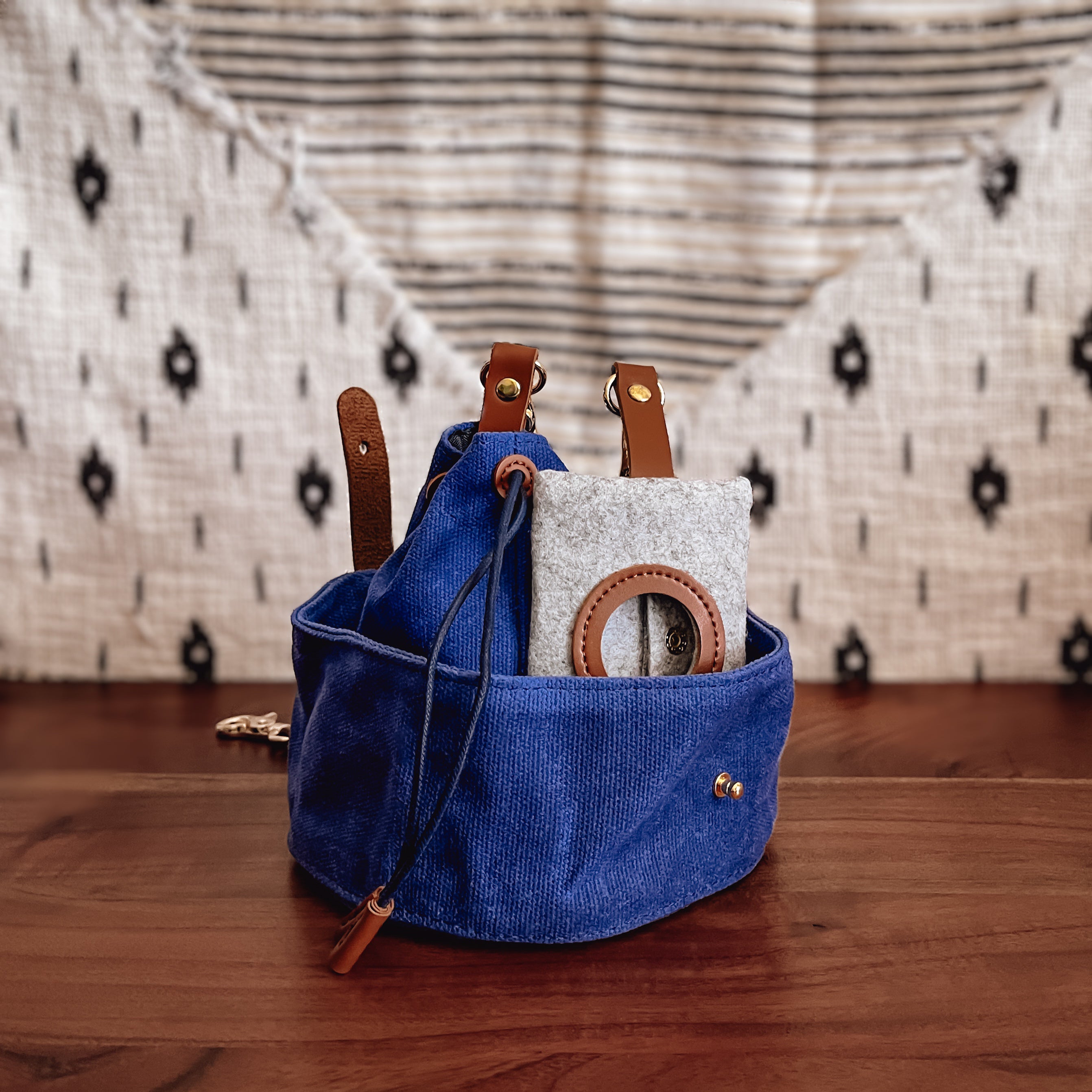 waxed canvas travel bowl | 5 colors