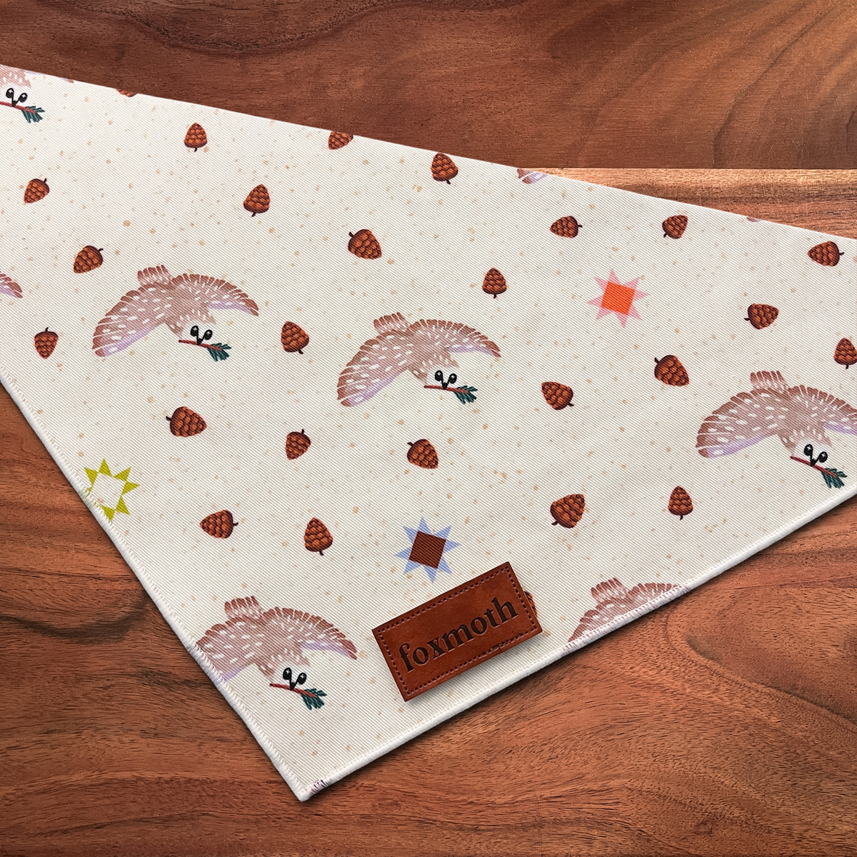 minimal owly pines bandana - FoxMoth - Bandana