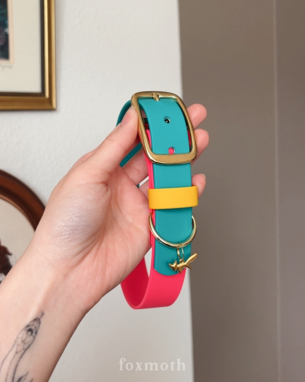 Modern Retro Buckle Collar