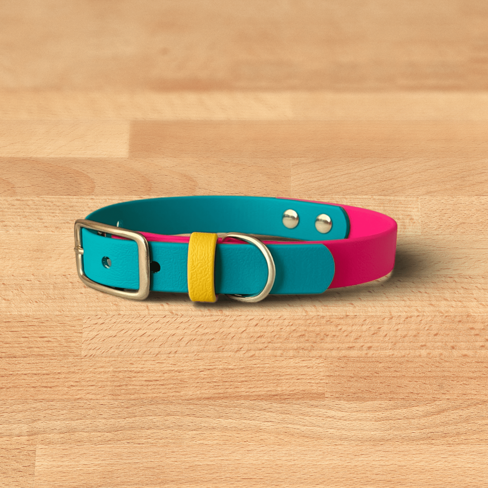 Modern Retro Buckle Collar - FoxMoth - Pet Collars & Harnesses