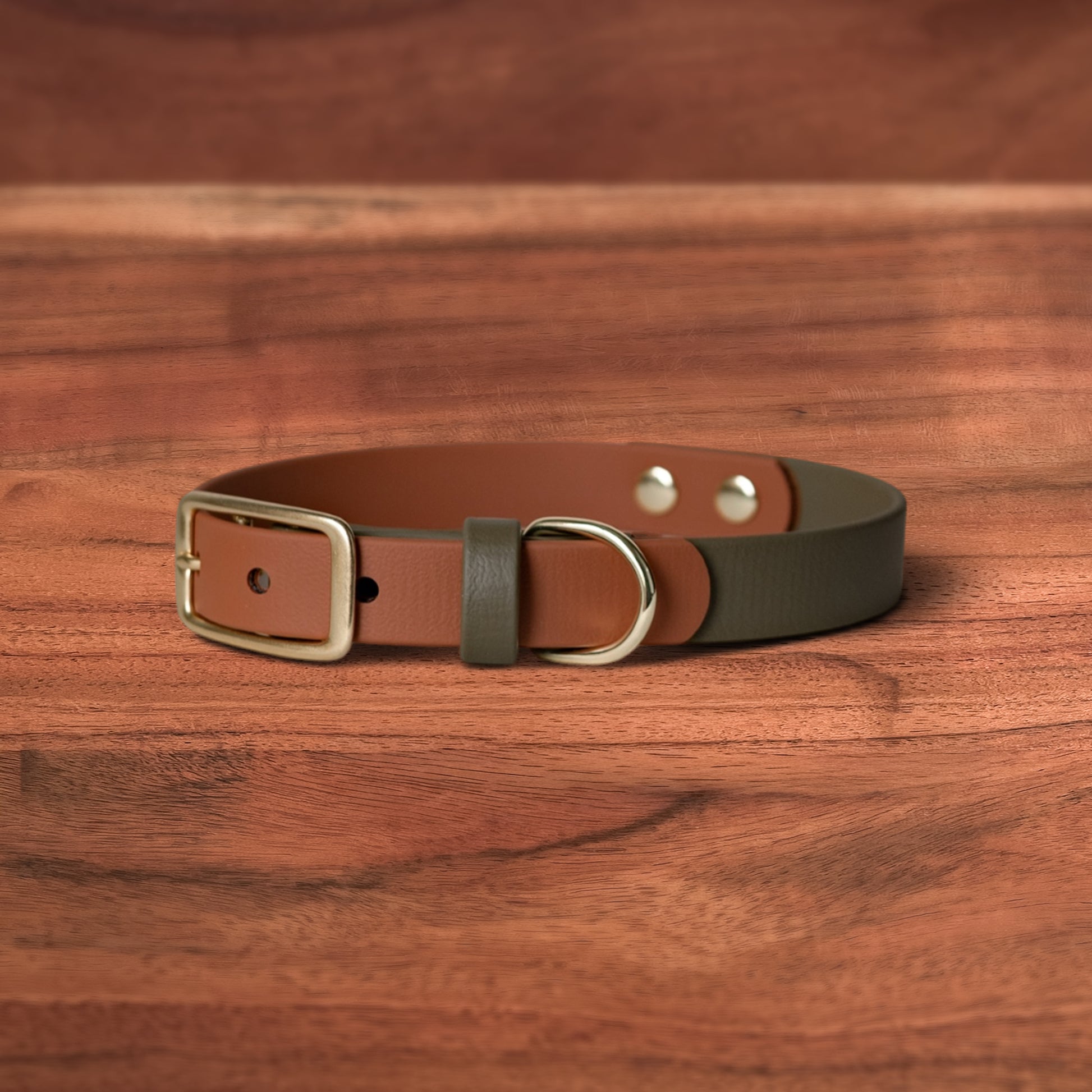 Sienna x Moss - FoxMoth - Pet Collars & Harnesses