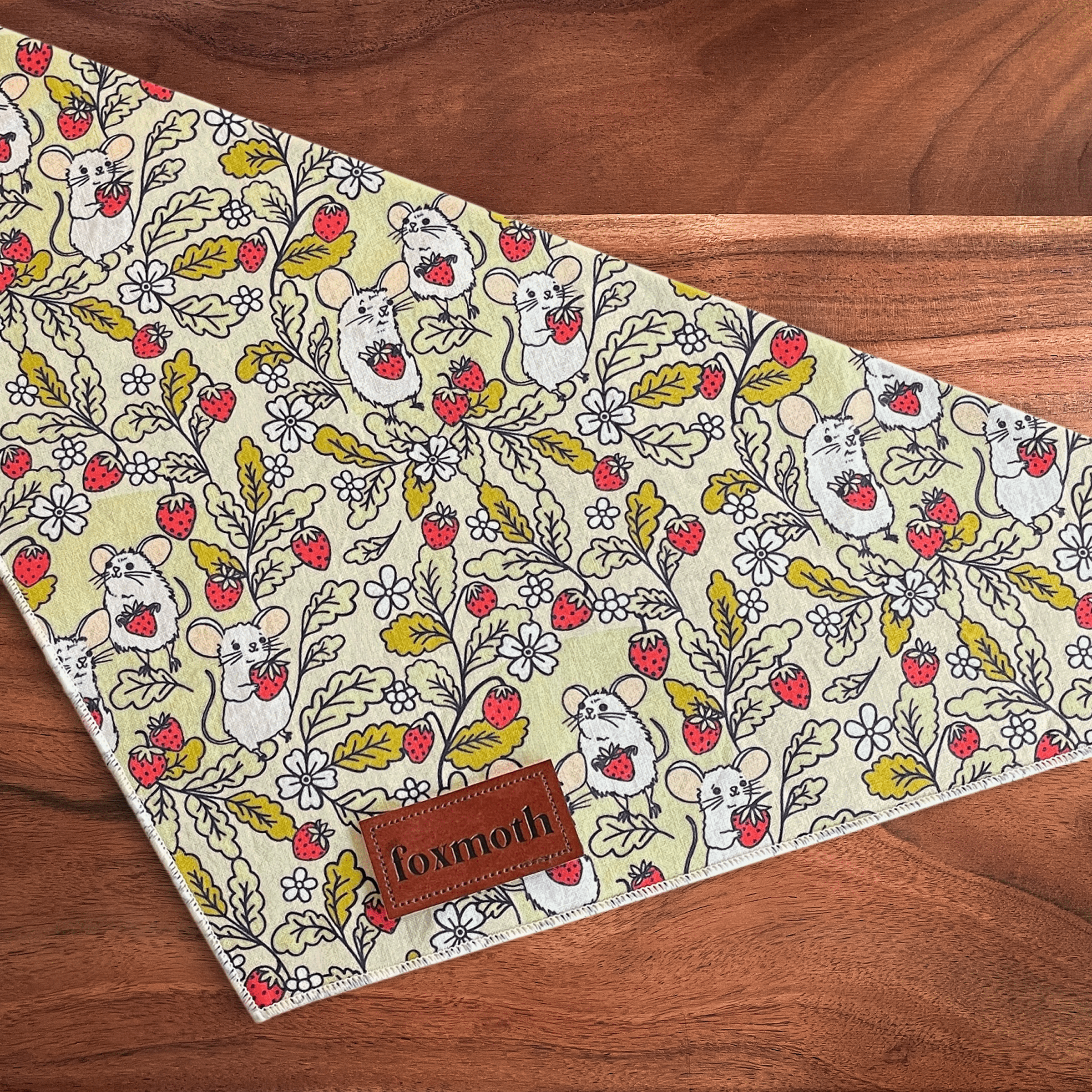 mossy mice bandana - FoxMoth - Bandana