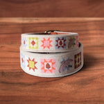 Owly Pines Collar - FoxMoth - Leather Dog Collar