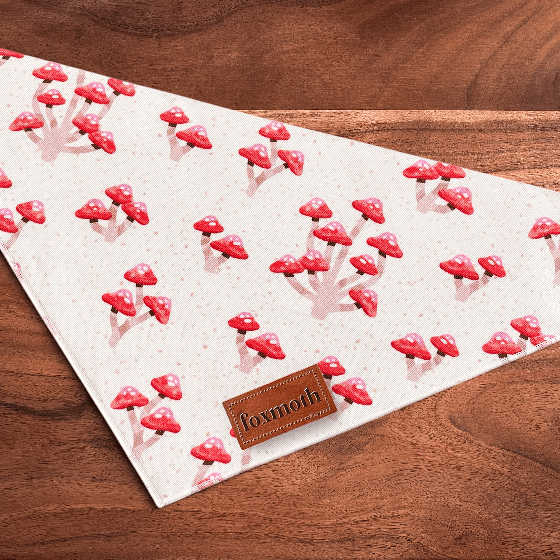 Minimal Shrooms Bandana - FoxMoth - Bandana