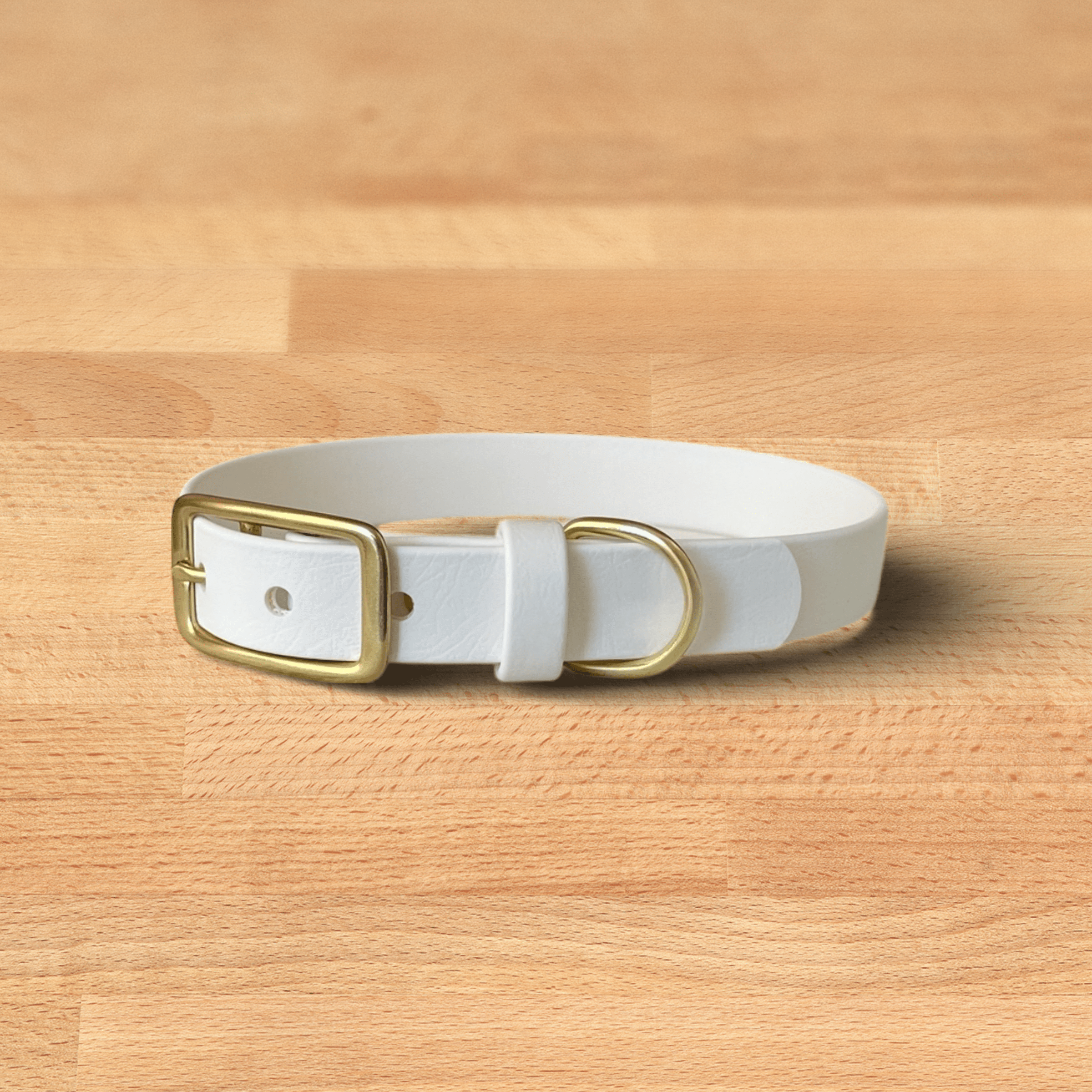 white buckle collar - FoxMoth - Pet Collars & Harnesses