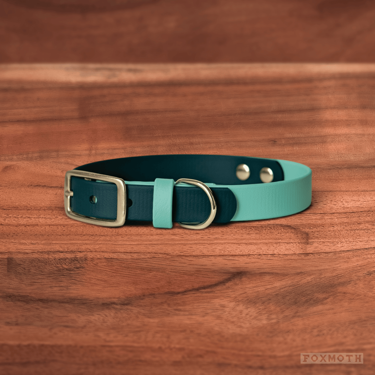 Evergreen Buckle Collar - FoxMoth - Pet Collars & Harnesses