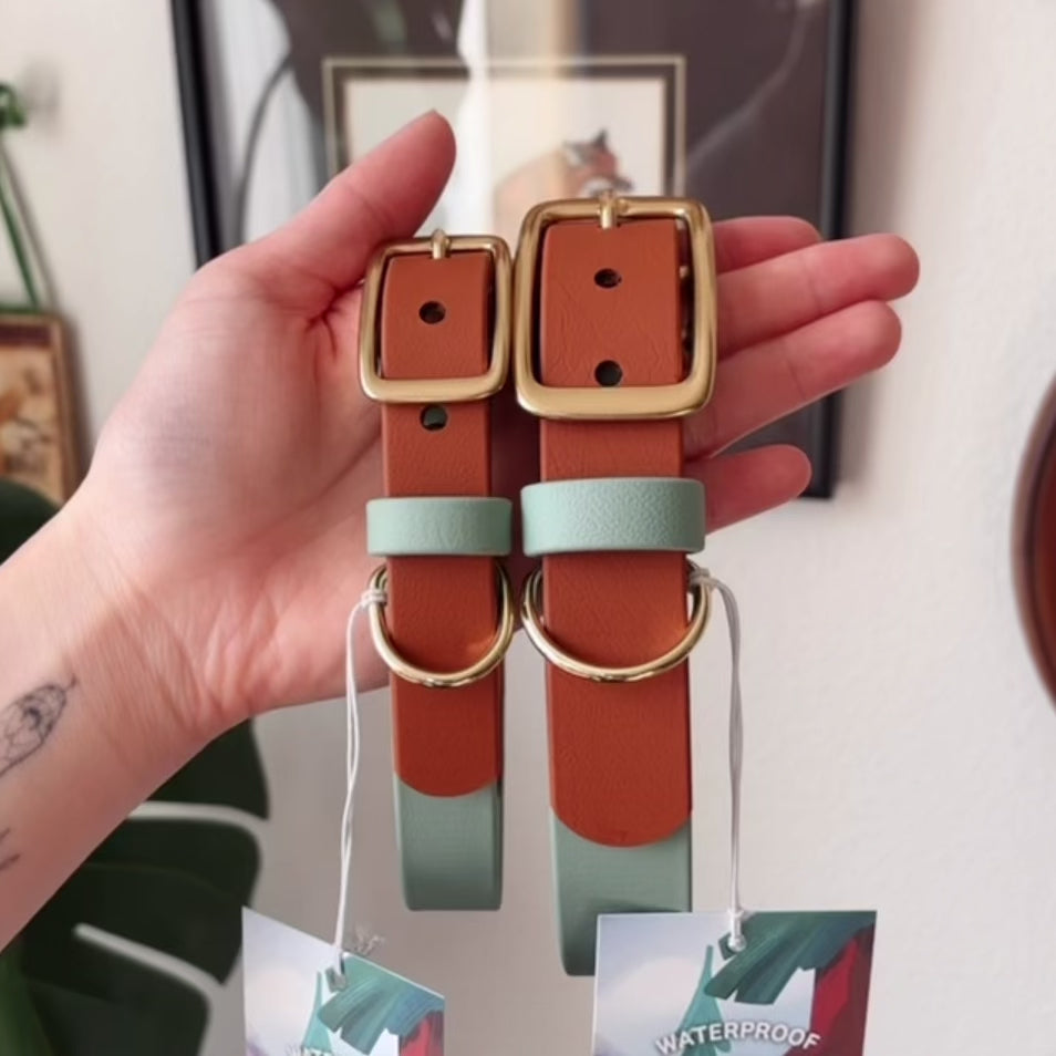 Load video: custom waterproof buckle collar