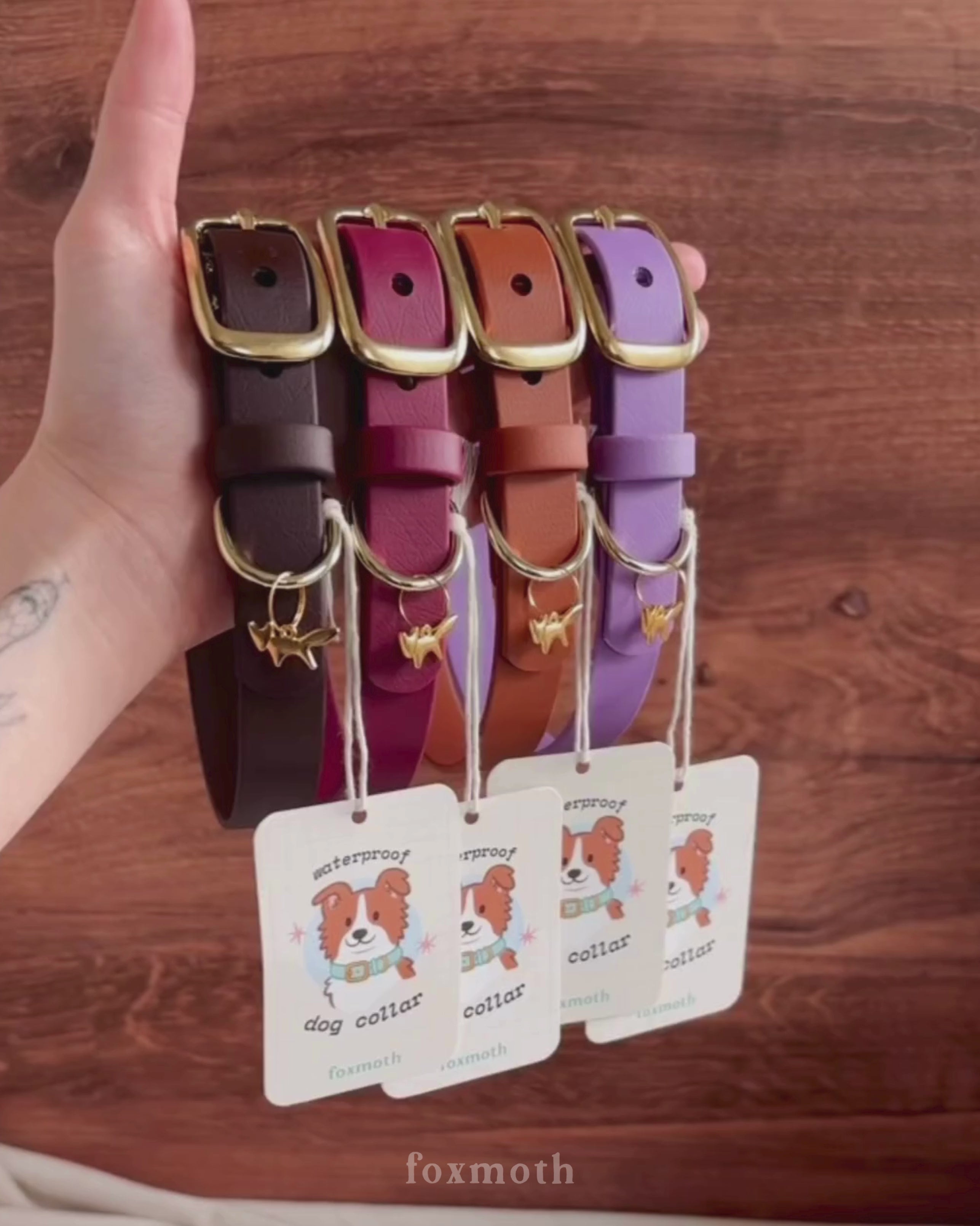 Load video: saddle buckle collar