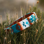 cascades collar - FoxMoth - Leather Dog Collar