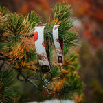 Custom Leather Key Fob - FoxMoth - Leather Dog Collar
